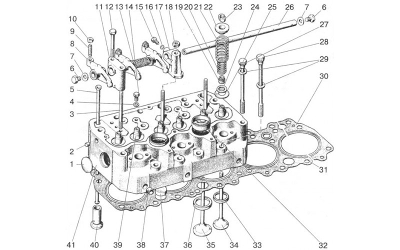 NEC - bara Cylinder head | agrobond.lt